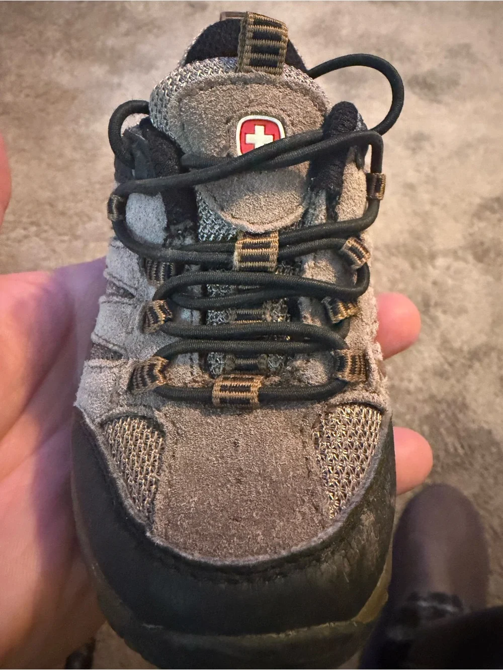SwissGear Kids Brown and Black Trail Sneakers